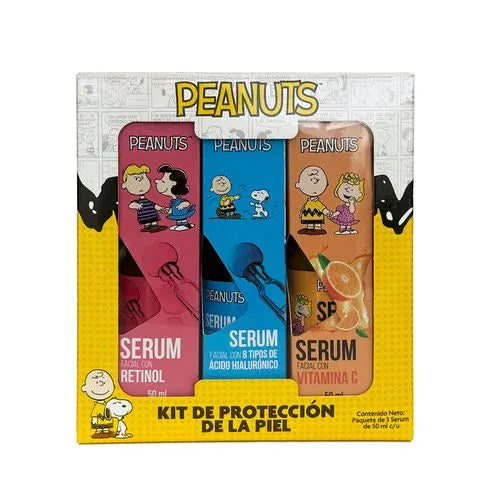KIT PEANUTS PROT PIEL 3 PZAZ 50ML
