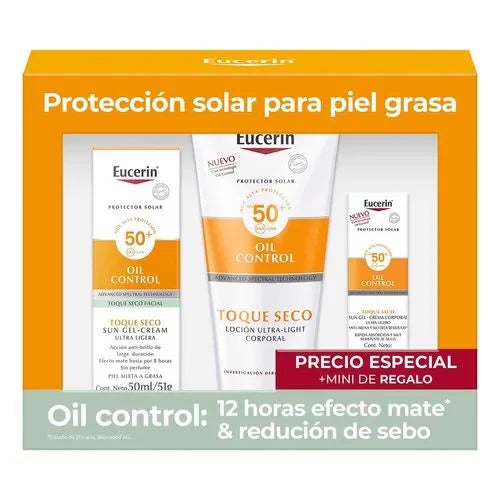 KIT EUCERIN OIL 50+OIL 200ML+MINI