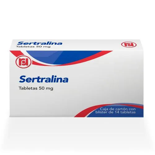 Sertralina Caja Con 14 Tabletas De 50 mg