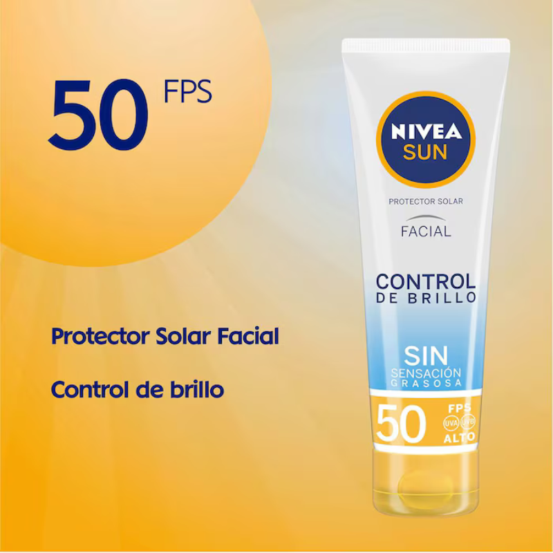 BLOQ NIVEA S FACFPS50 CONTBRI 50ML