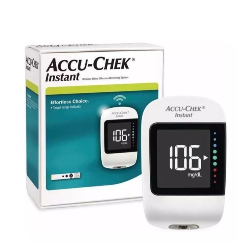 KIT ACCU-CHEK INSTANT MED GLUCOMETRO