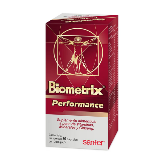 Suplemento Alimenticio Biometrix Performance Frasco Con 30 Cápsulas