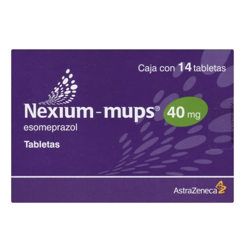 NEXIUM-MUPS TAB. 40 MG. CAJA C/14