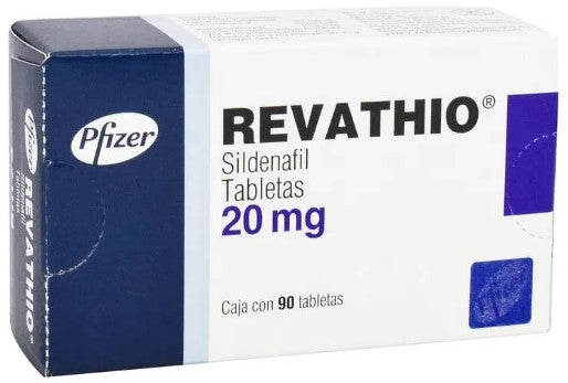 REVATHIO 20 MG 90 TAB – Farma Leal