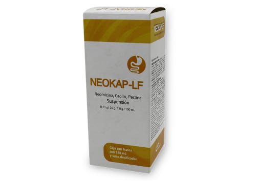 NEOKAP-LF SUSP. CAJA C/FCO. C/180 ML.