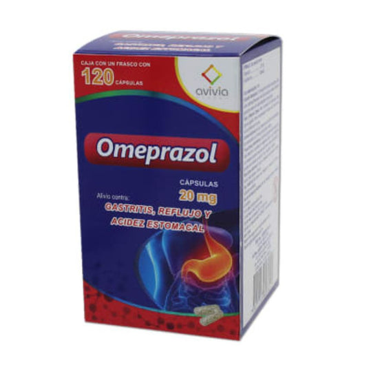 OMEPRAZOL 20MG CAP C120