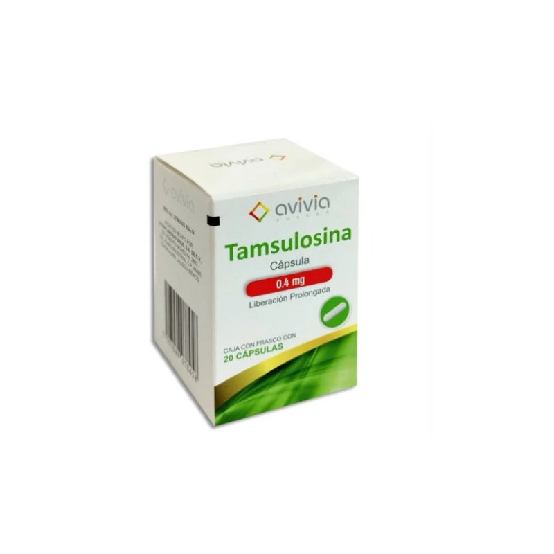 TAMSULOSINA 0.4MG LP 20CAPS LGEN