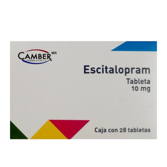 ESCITALOPRAM 10MG (CAMBER) 28TABS