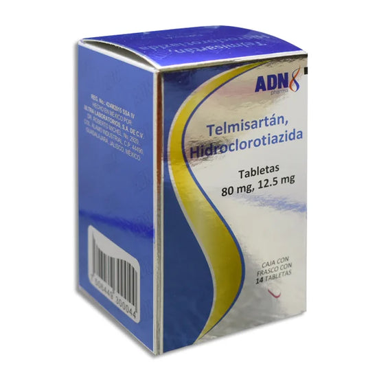 TELM/HIDRO 80/12.5MG 14 TAB LGEN