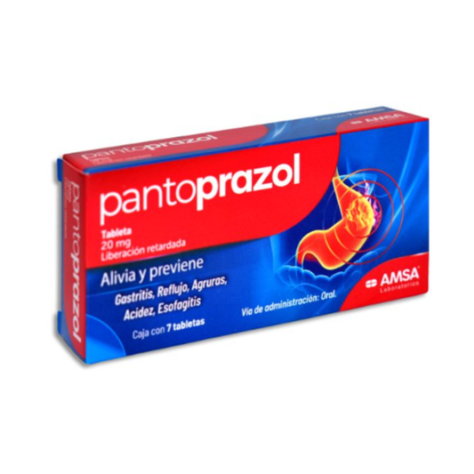 PANTOPRAZOL LT 20MG 7 TAB   LGEN