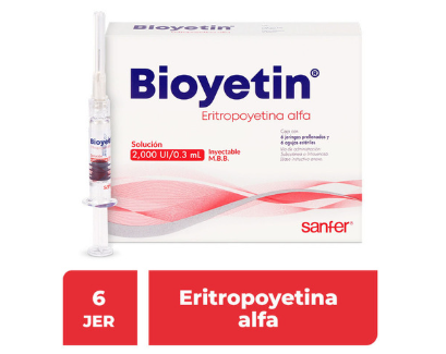 BIOYETIN 2000 UI JGA PRE FA 6