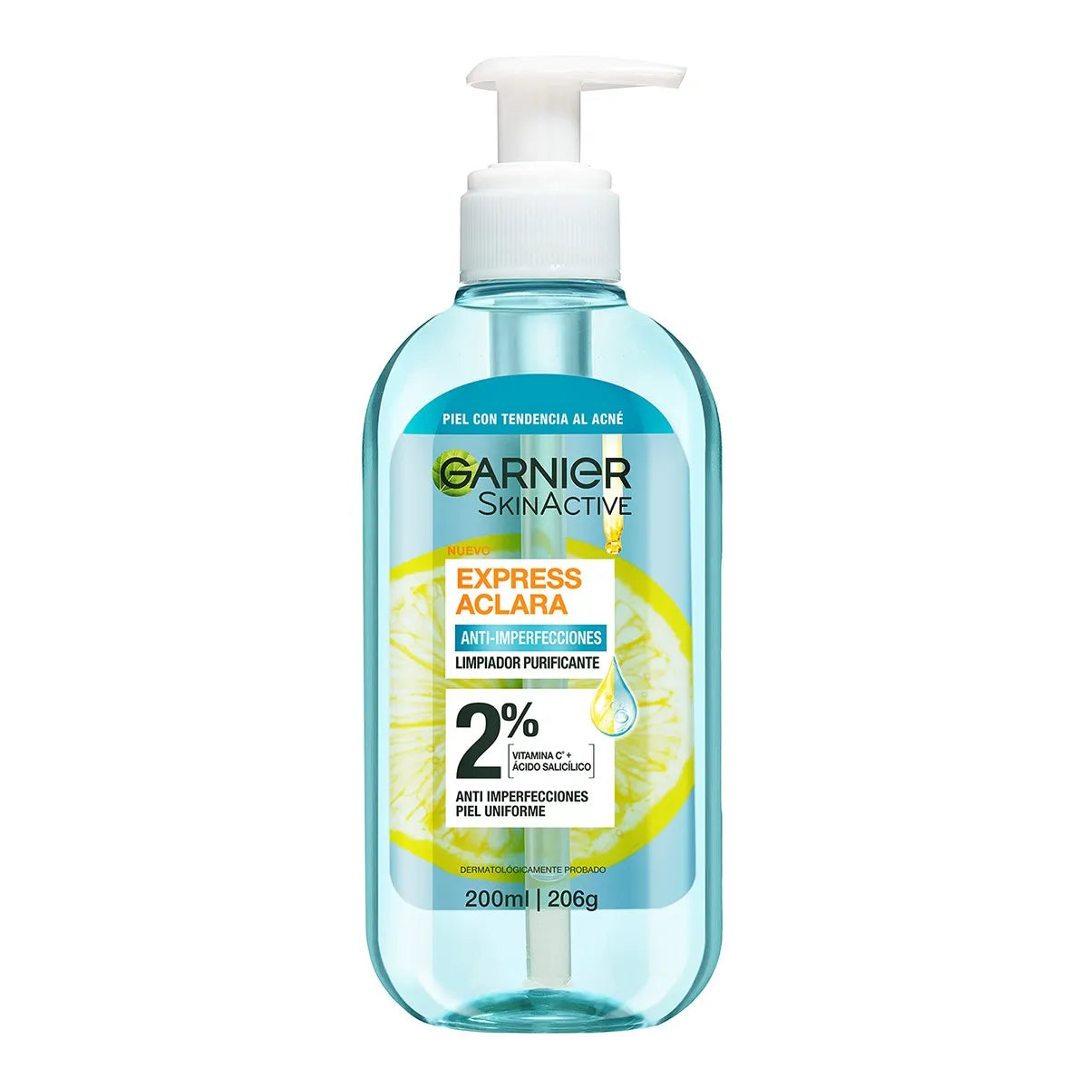 Limpiador Purificante Garnier Express Aclara 2% 200 Ml