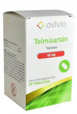 TELMISARTAN 40MG FCO 30 TAB LGEN - AVIVIA