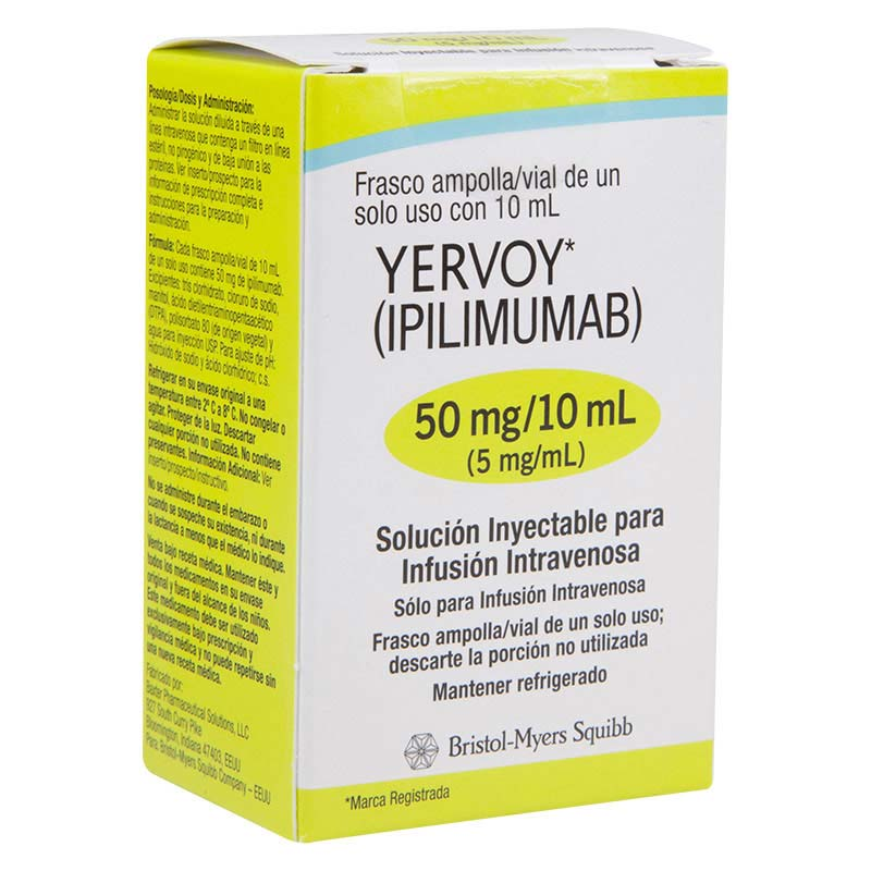 Yervou YERVOY IV 50MG/10ML – Farma Leal