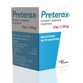 PRETERAX 5/1 25MG CPR C30