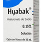 HYABAK 0.15% SOL OFT 10 ML