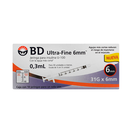 JGA INSU BD UF 0.3ML 31X6 - PZA 10