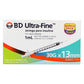 JERING INS BD UF 30GX13MM 1ML - PZA 3X10