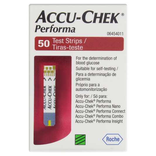ACCU CHEK PERFORMA TIRAS C50