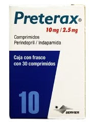 PRETERAX 10/2.5MG - COM 30