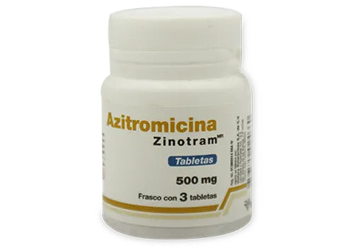 AZITROMICINA TAB 500 MG C/3 (ZINOTRAM)