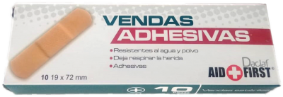 AID+FIRST VENDITAS ADHESIVAS 1 CJA C/10