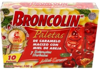 BRONCOLIN PALETAS CEREZA C10