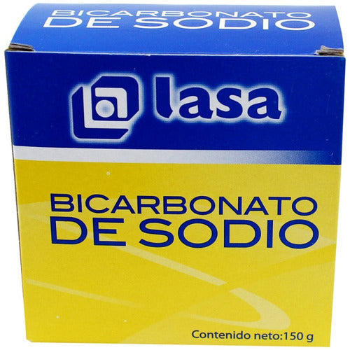 BICARBONATO DE SODIO LASA PVO CAJA C150 G