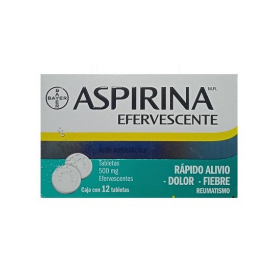 ASPIRINA AD 500 MG 12 TAB EFERV