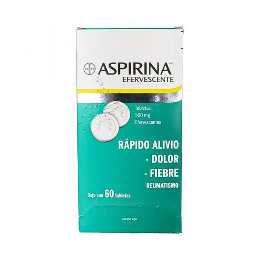 ASPIRINA AD 500 MG 60 TAB EFERV