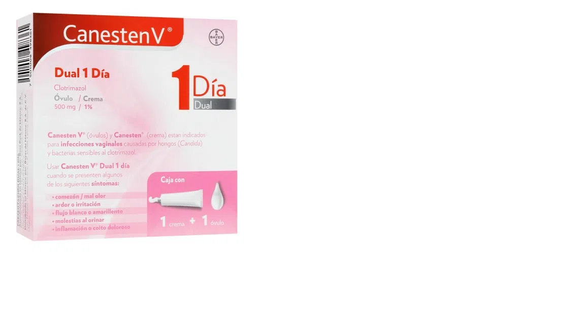 CANESTENV DUAL 1 DIA 1 OV+10G CRA Farma Leal