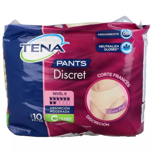 PANAL TENA DISCRET MED C/10