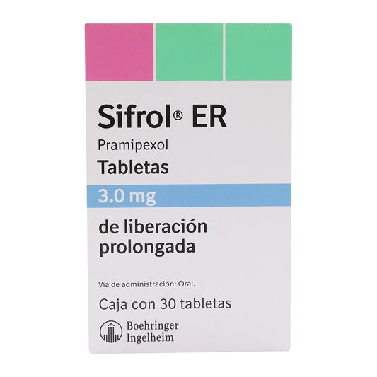 SIFROL ER 3MG TAB C30