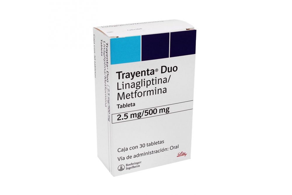 TRAYENTA DUO 2.5/500 MG TAB 30