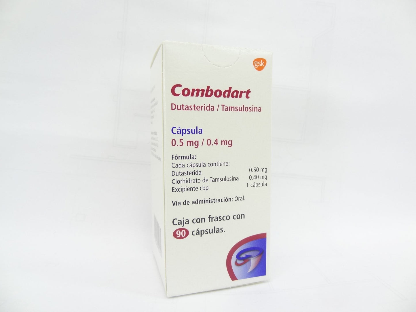 COMBODART 0.5/0.4MG 90 CAPS