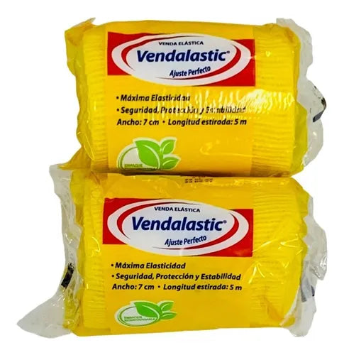 VENDA ELASTICA VENDAL 12 VENDAS 7CMX5 M