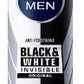 DESOD NIV MEN B&W INV SPY 250ML