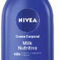 CRA NIVEA MILK EXT SCA 500 ML