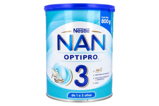 NAN 3 OPTIPRO  1-3 ANO 800G