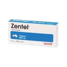 ZENTEL TAB. 200 MG. CAJA C/10