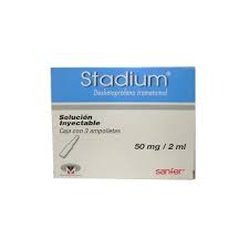 Stadium Inyectable STADIUM 50MG 2ML AMP C3 – Farma Leal