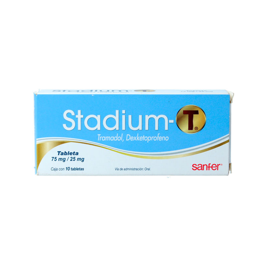 STADIUMT 75/25MG - TAB 10