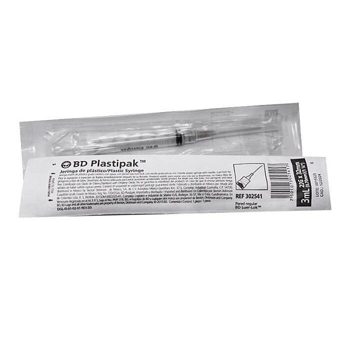 PLASTIPAK 3ML 22X32 - BLI 1