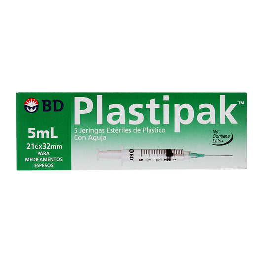 PLASTIPAK 5ML 21X32 - CAJ 5