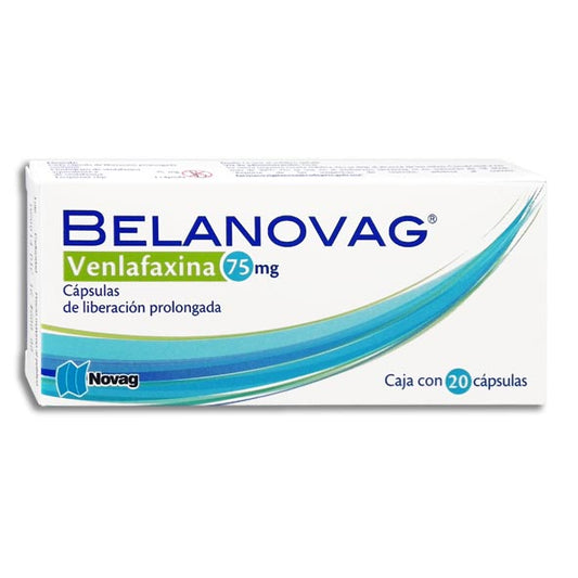 BELANOVAG CAP. L.P. 75 MG. CAJA C/20