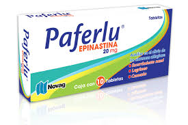 EPINASTINA TAB. 20 MG CAJA C/10 (PAFERLU)