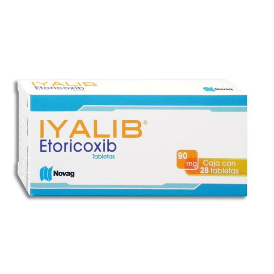 IYALIB TAB. 90 MG. CAJA C/28 (ETORICOXIB)