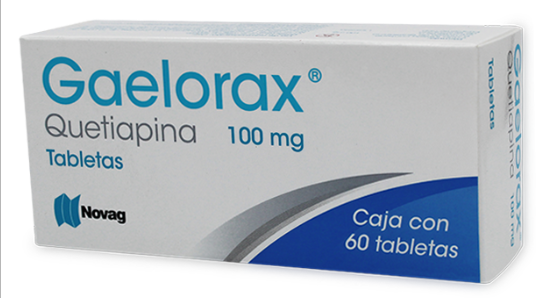 GAELORAX (Quetiapina) 100 MG C/60 TAB