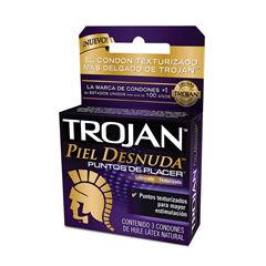 PRESERV TROJAN PIEL DES TEXT C/3