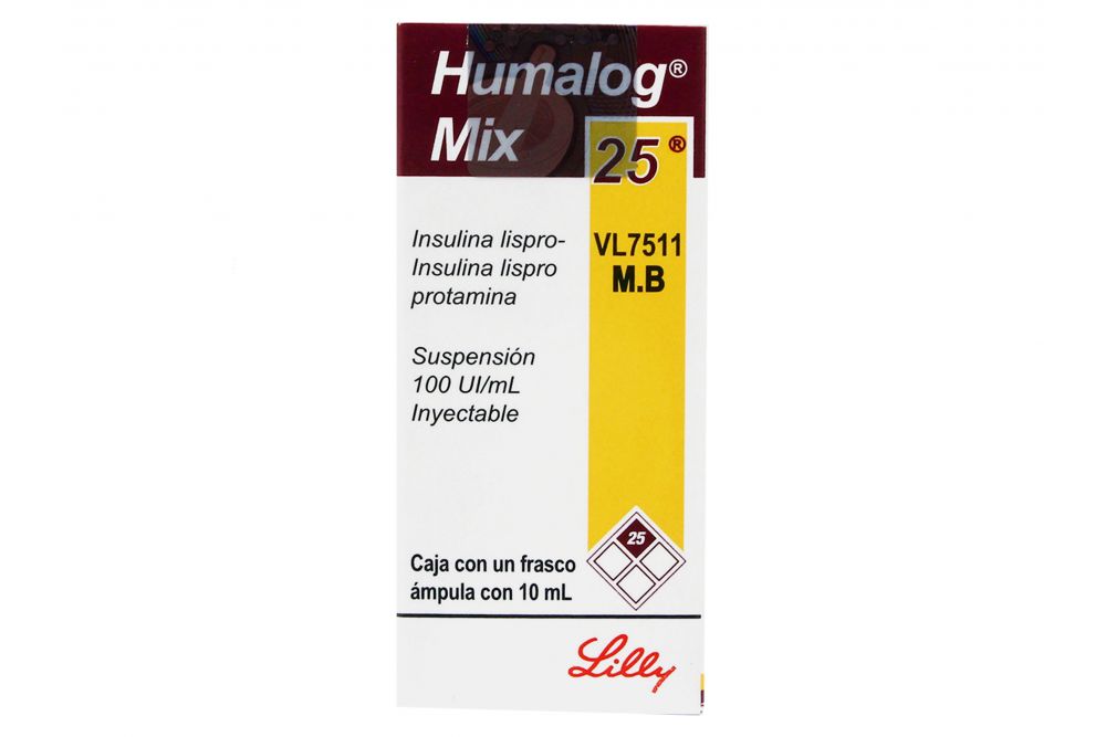 HUMALOG MIX 25 100 UI FA 10 – Farma Leal